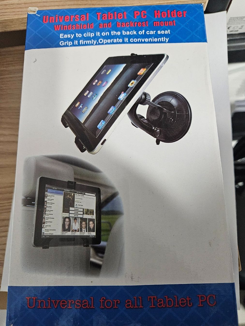 Autres accessoires pour ordinateurs: Support tablette siege voiture auto noir pour Tablette – Neuf avec emballage d'origine à Valentigney par OrigineProd