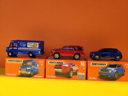 Matchbox Power Grabs 2022 3 voitures 1:64