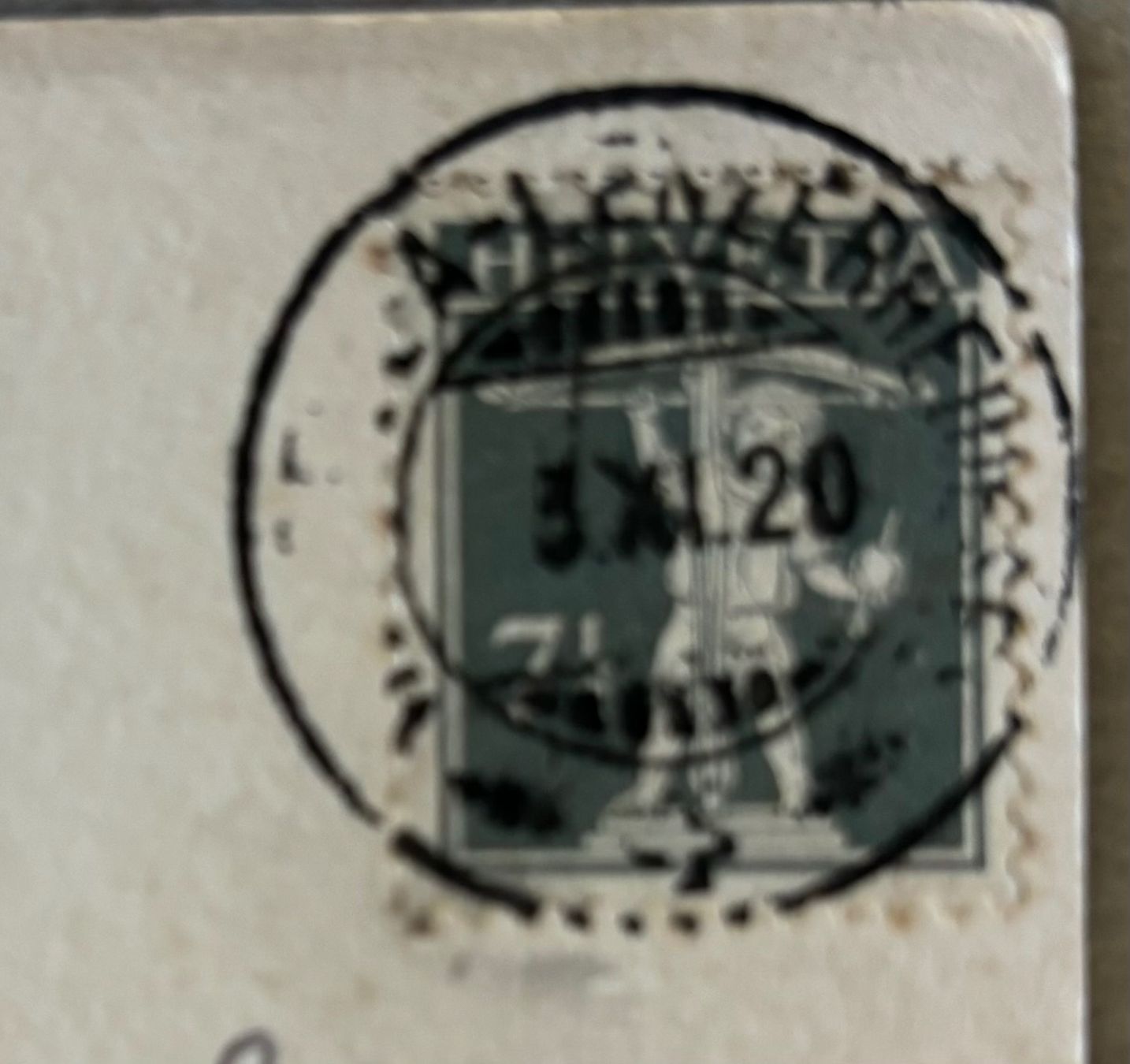 Ansichtskarten: Lenzerheide, Vollstempel Valbella-Lenzerheide, 1920 – Gebraucht aus Frauenfeld von Merk52 2