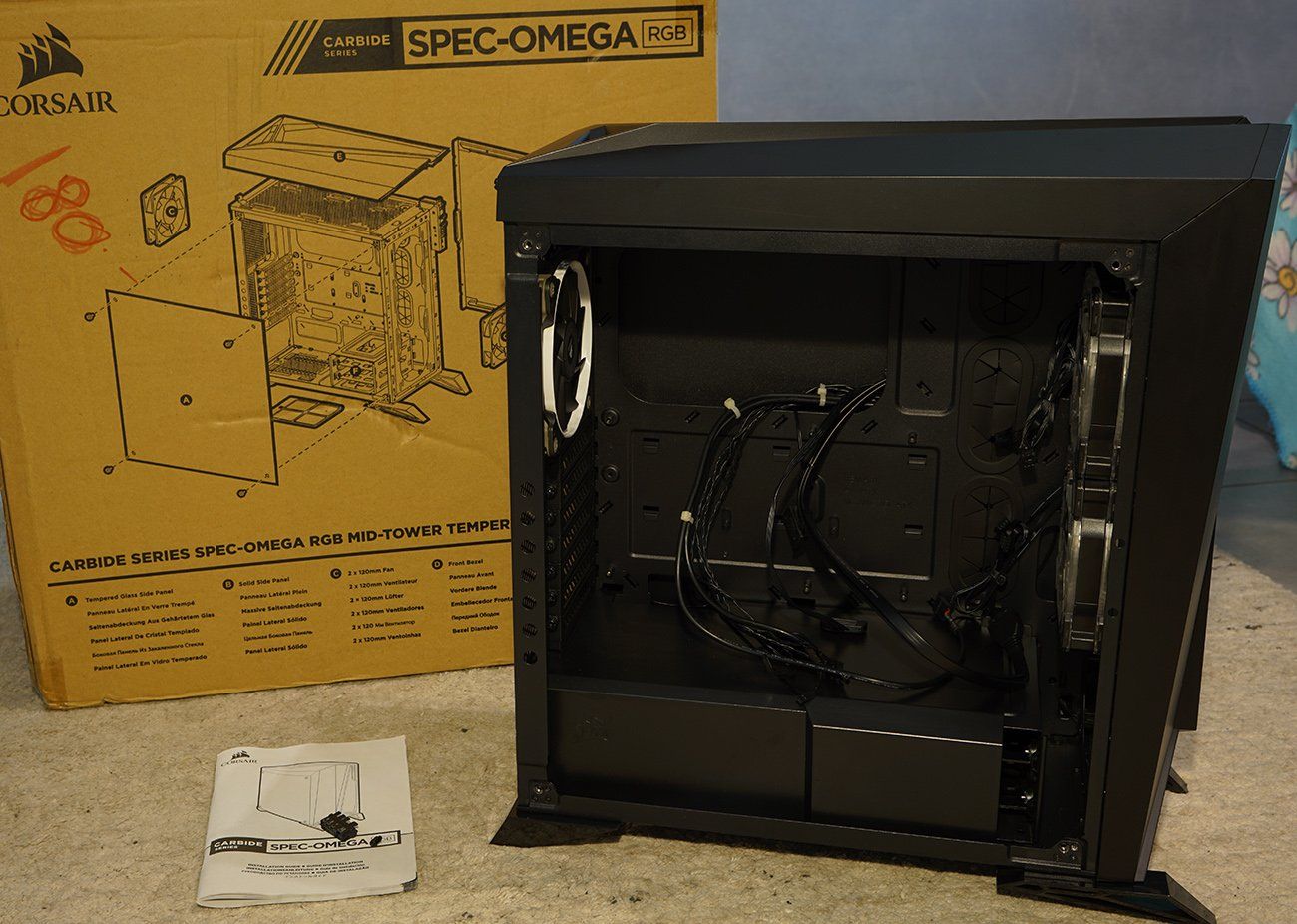 Corsair Custodie: PC Case - Corsair Carbide Spec-Omega RGB – Usato da Locarno venduto da Kira712 2