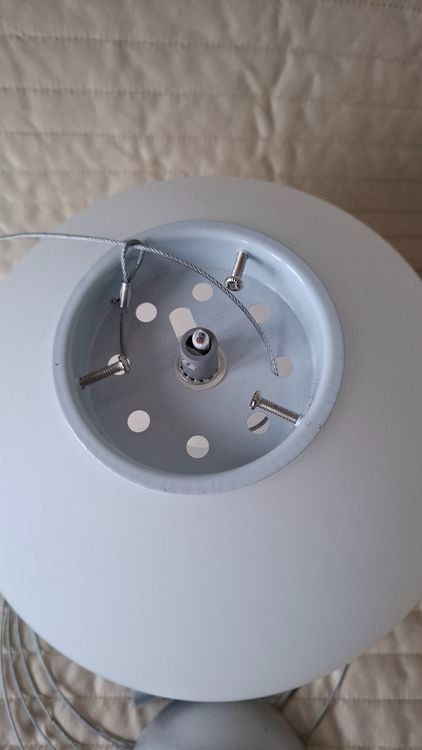 Lampen: Dekokugel / Lampe aus Milchglas – Gebraucht aus Emmen von Tigerlady 3