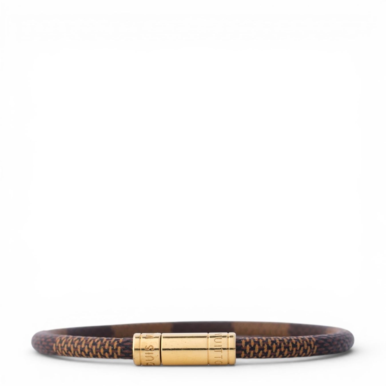 Louis Vuitton Armbänder & -reifen: Louis Vuitton Keep It Armband Damier ebène – Gebraucht aus Binningen von Designerlabels 3