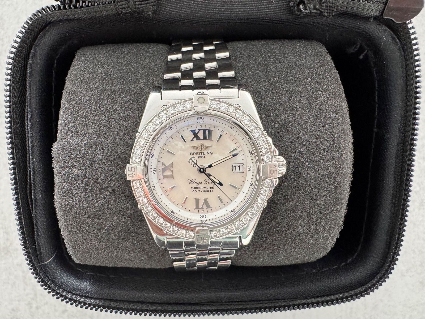 Breitling Uhren: Breitling Wings A67350 – Gebraucht aus Chur von Massarina 1