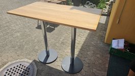 Hochtisch Massivholz 130x70x110cm (LxBxH) guter Zustand