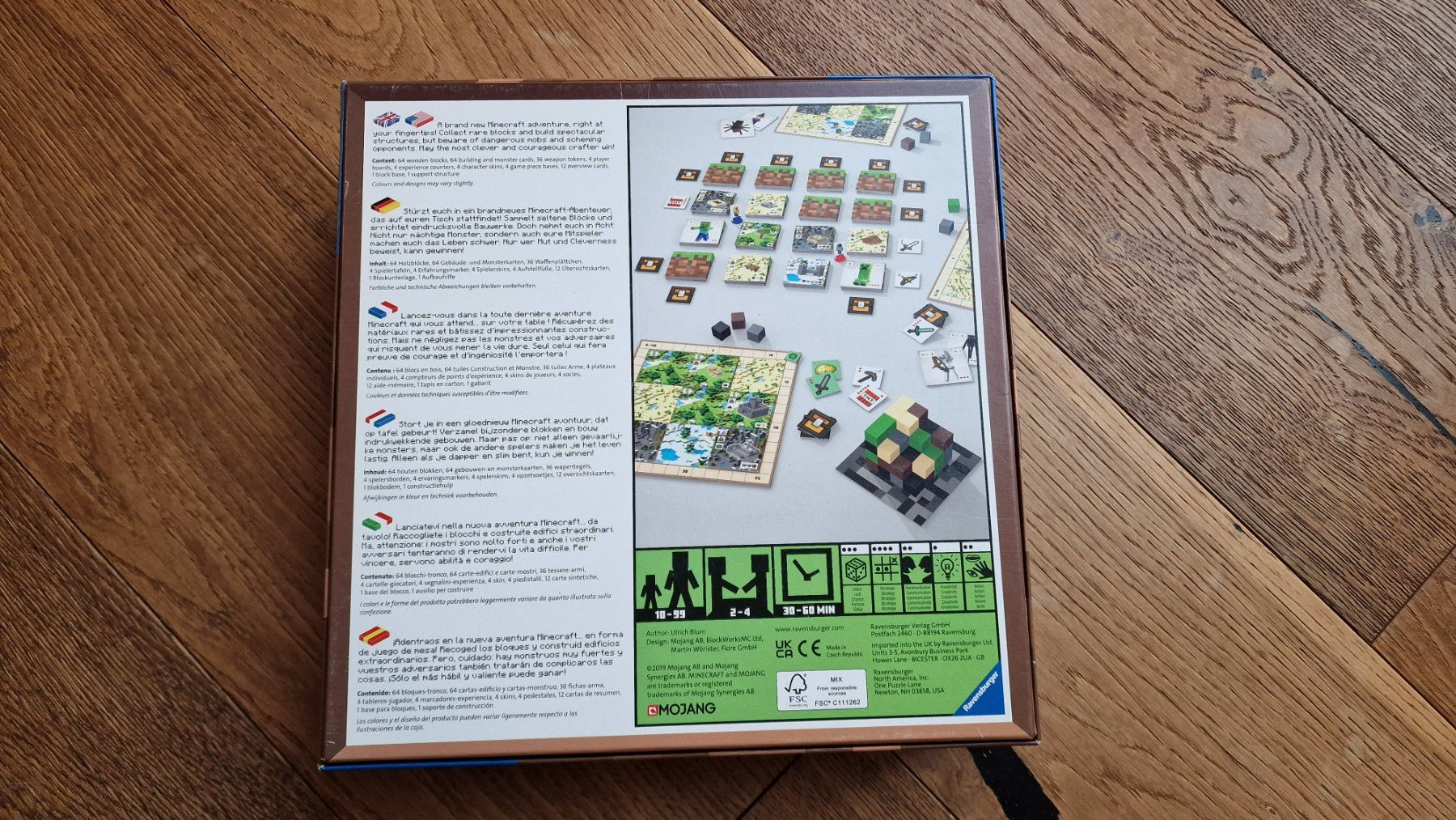 Ravensburger Giochi: Minecraft  - Brettspiel – Usato da Menzingen venduto da vwchaeferli 1