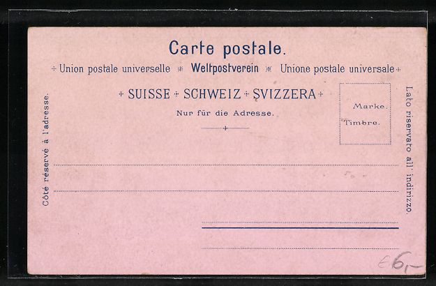 Cartoline postali: Litho Axenstrasse am Vierwaldstättersee – Usato da Berlin venduto da bartko-reher 1