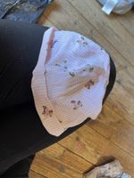 Ralph Lauren Baby Mütze rosa teddy Grösse NN-9M guter Zustan
