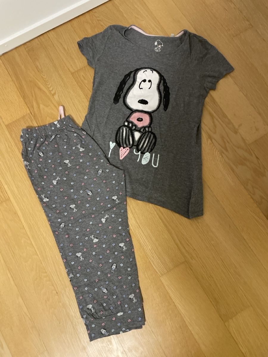 Negligees & Pigiami: Pyjama Snoopy grau Grösse XS – Usato da Allschwil venduto da DoRo7