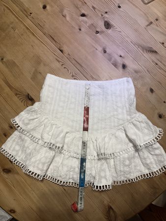 adL Mini Rock mit Hose weiss Grösse S guter Zustand