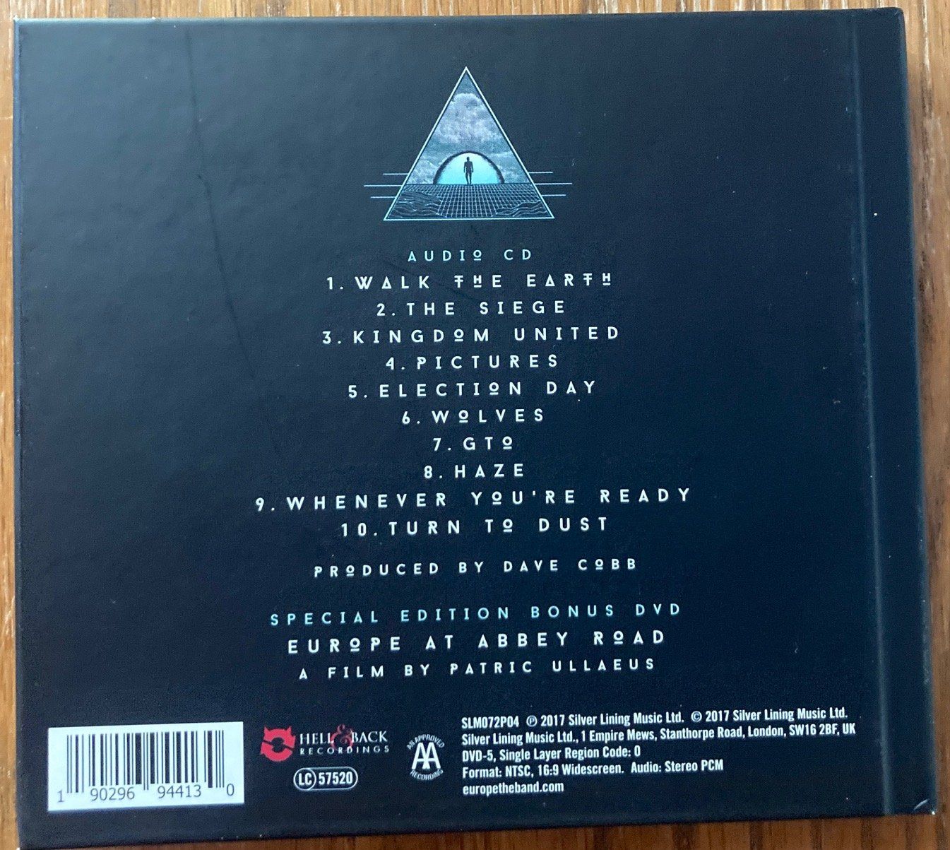 CD: EUROPE "Walk The Earth" 2017 CD/DVD-Mediabook 'Limited E.' – Usato da Attiswil venduto da Jay70 1