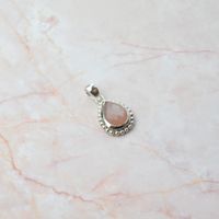 Anhänger rosa Mondstein & Silber 925 (AH175RMO)