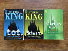 3 Stephen King Bücher Der Dunkle Turm gebraucht