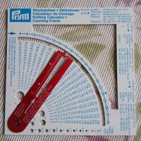 Prym Strickrechner + Zählrahmen geflickt