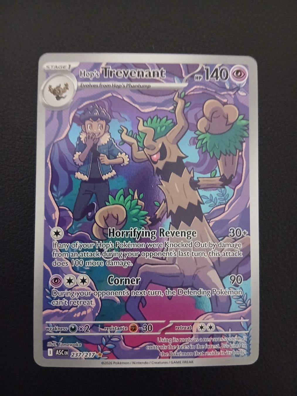 Pokémon Carte collezionabili: Ascended Heroes Hops Trevenant Pokémon Englisch – Nuovo (secondo la descrizione) da Regensdorf venduto da Baba_Basar