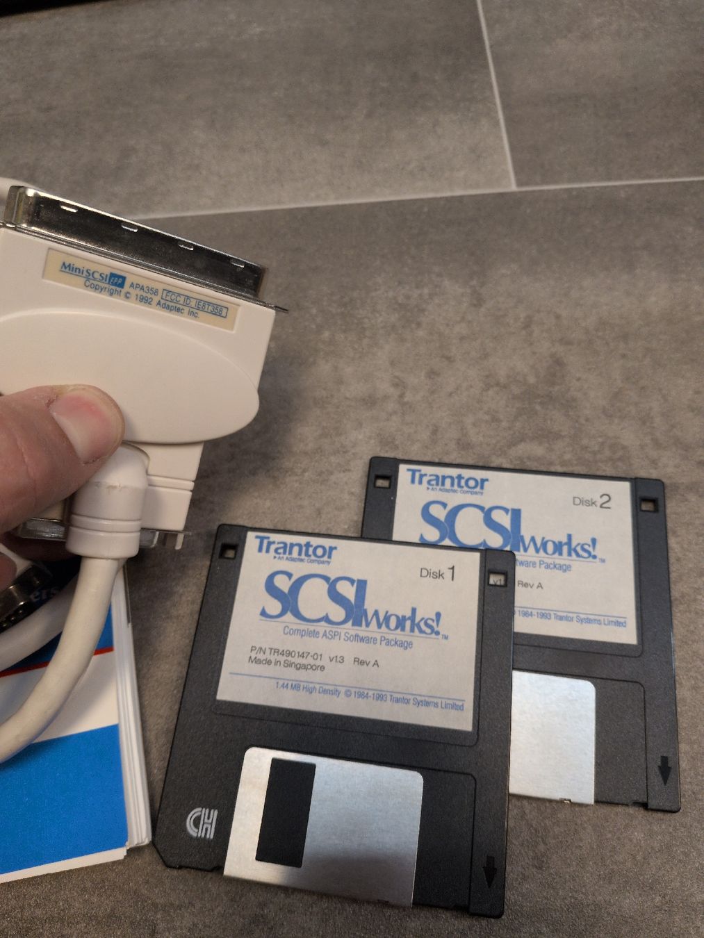 Software: Adaptec SCSIworks! Trantor ASPI Software mit disketten – Neu (gemäss Beschreibung) aus Wil SG von Michael_hofmann 2