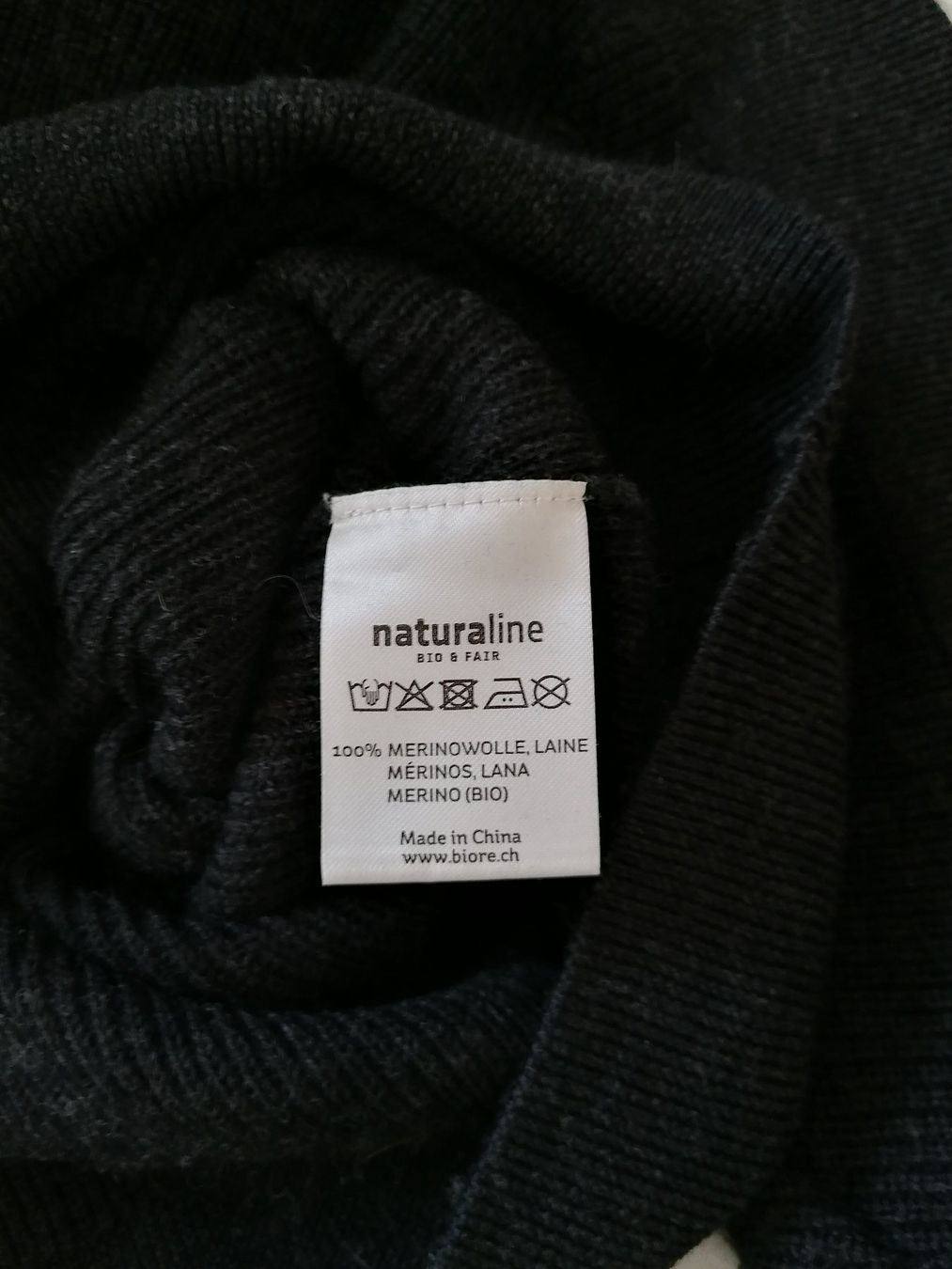 Naturaline Maglioni & Felpe: Naturaline Pullover anthrazit 100% Merino Wolle XS – Usato da Liebefeld venduto da Ochotona 6