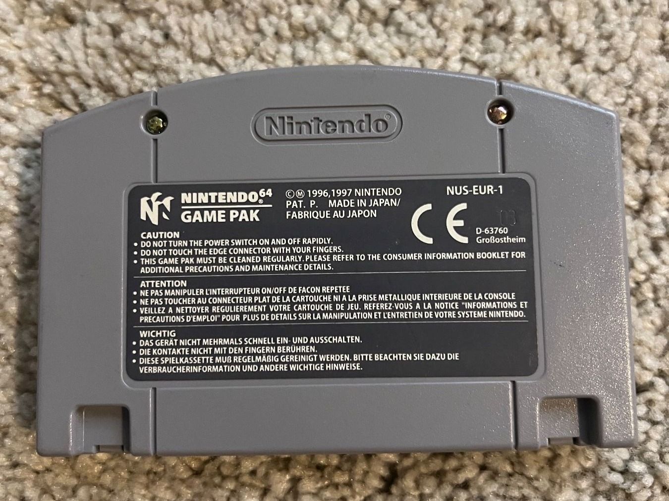 Nintendo Spiele: Mario Party Nintendo 64 N64 deutsch – Gebraucht aus Winkel von RiMa95 1