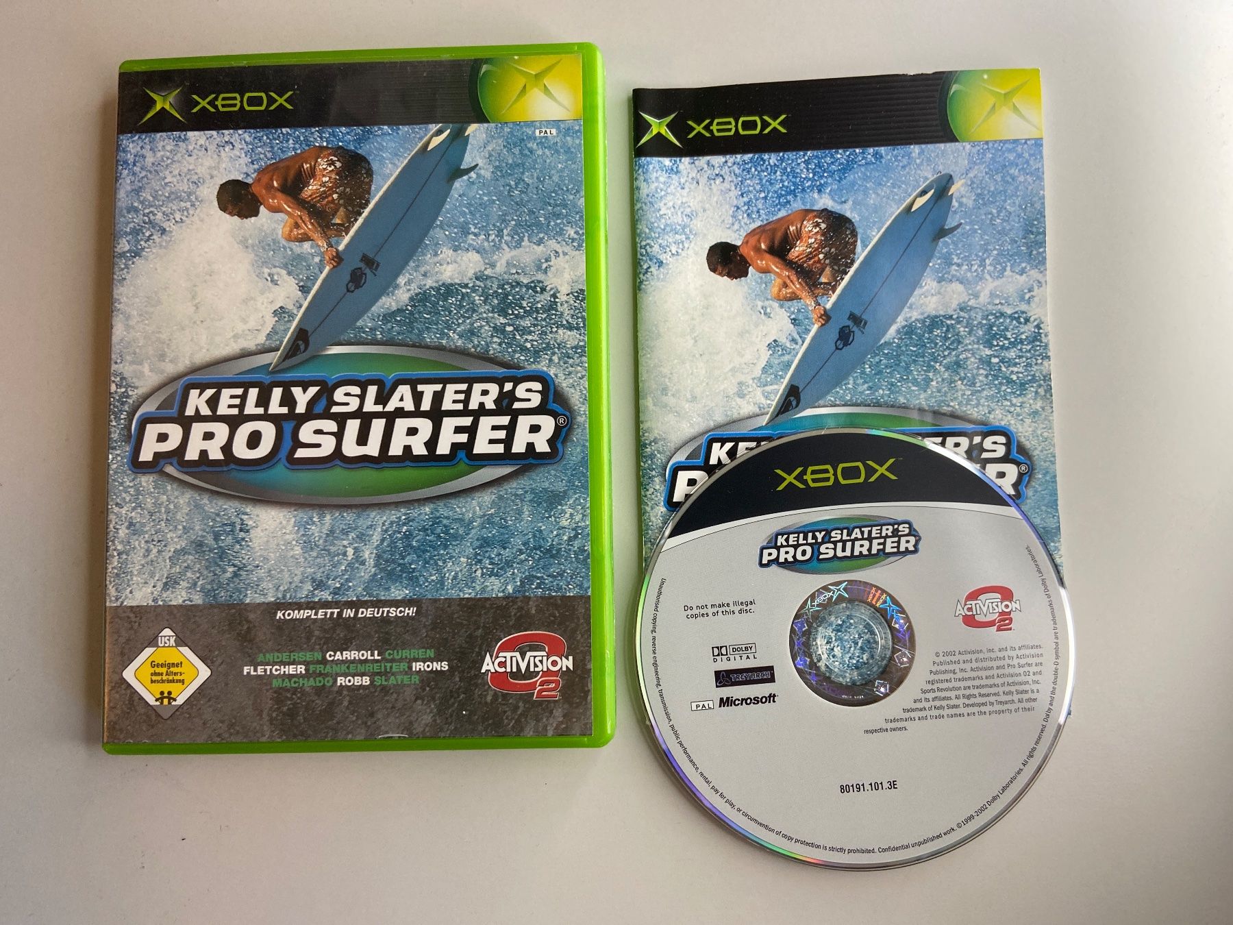 Microsoft Spiele: Kelly Slater's pro surfer - Xbox – Gebraucht aus St.gallen von taduz