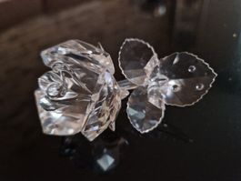 Kristallrose Swarovski Deko Figur  Blumen Geschenkidee