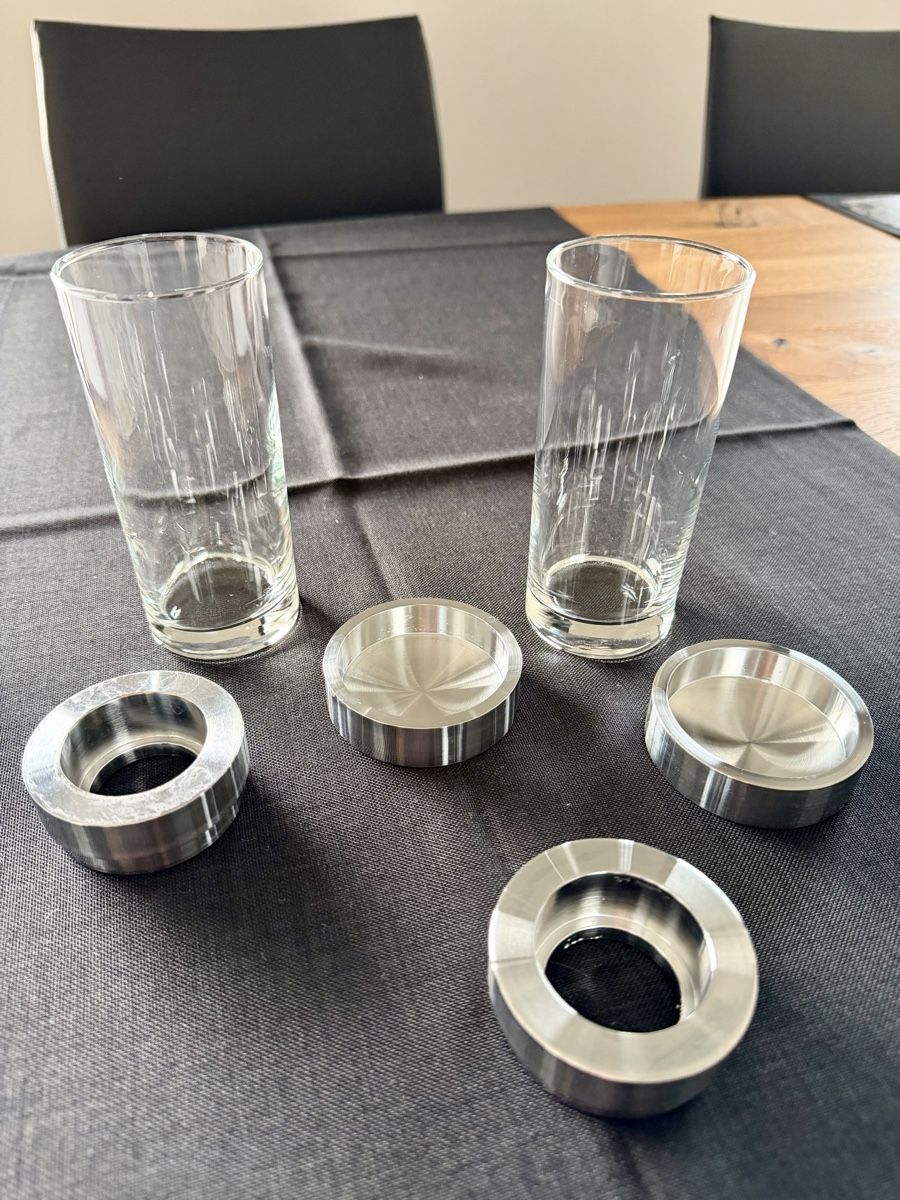 Portacandele: Mono Design Vase und Kerzenständer - 2er Set – Usato da Bolligen venduto da freefactory 4