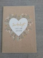 Karte zur Hochzeit