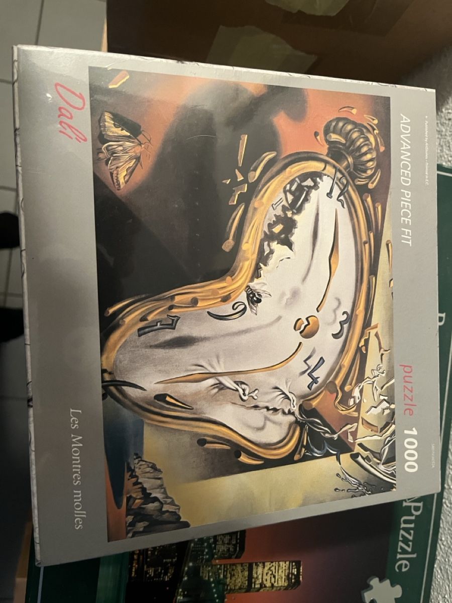 Puzzle: Puzzle 1000 pezzi - Dali - Les Montres Molles - Completo – Nuovo (secondo la descrizione) da Chiasso venduto da fairy81