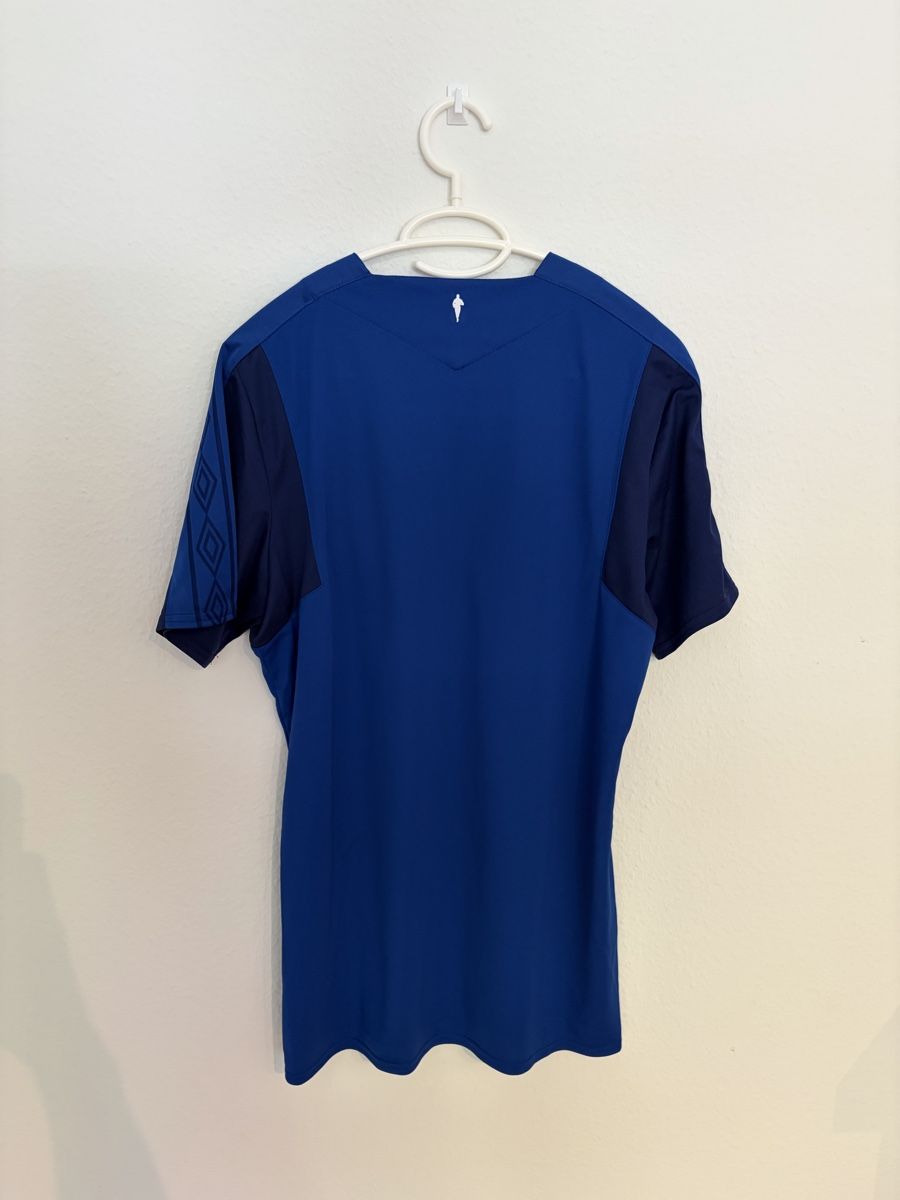 Umbro Canottiere & Pantaloni: Everton 2017/18 Heimtrikot (M) – Nuovo e nell'imballaggio originale da Basel venduto da Ringolero 2