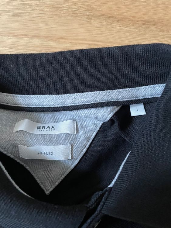 Polo Shirt Brax, Schwarz, Grösse L 2