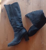 Leather high boots, size 41