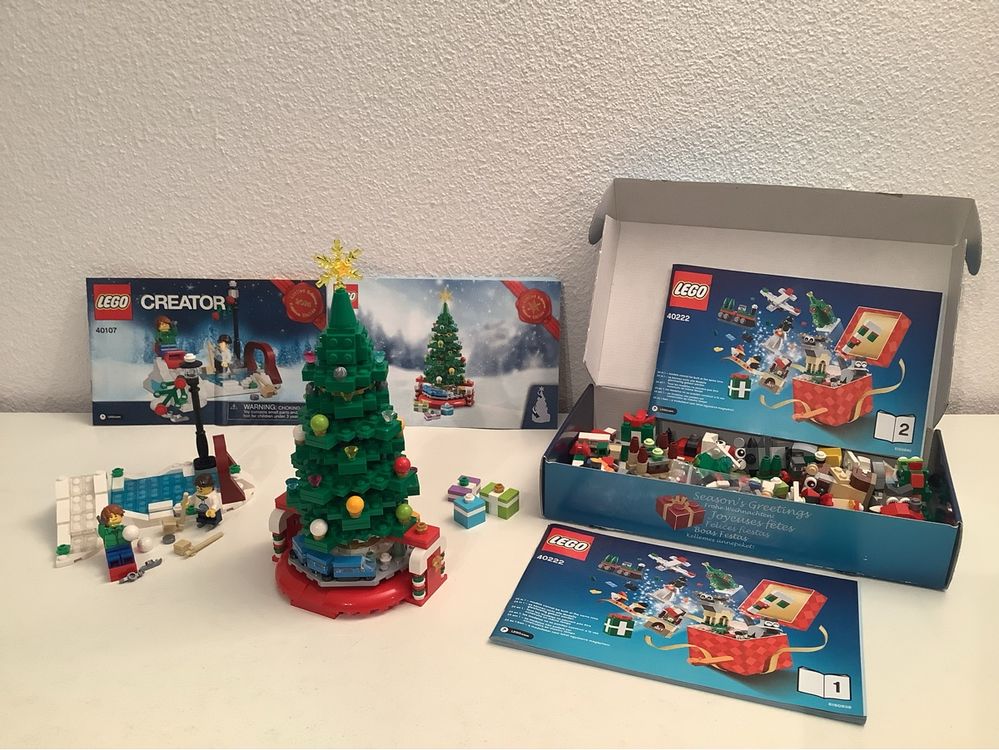Lego Advent Winter 3 Sets 40107+40222+40338 🕯️ 🎅 🎄 (Gebraucht) in ...