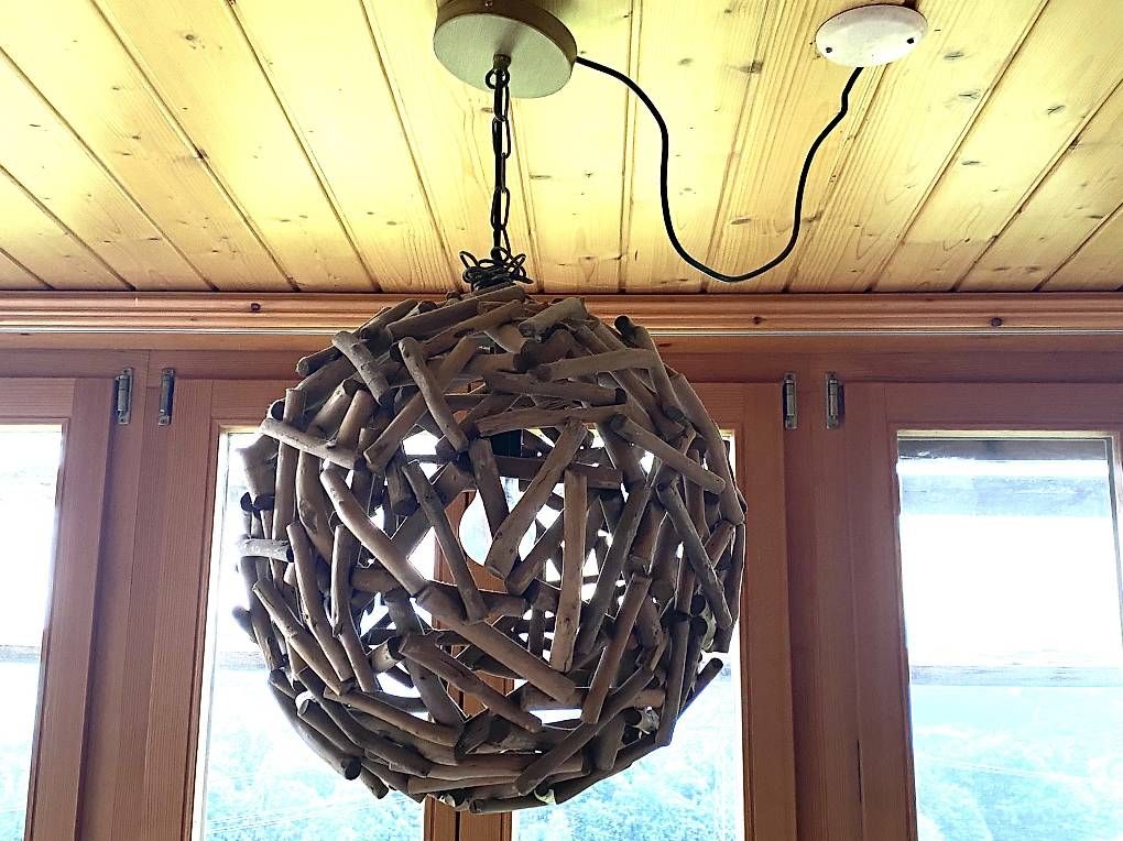 Paralumi: Hängelampe aus Holz – Usato da Aeschi b. Spiez venduto da nai_f5z9 1