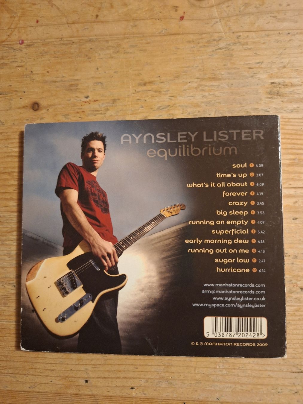 CDs: Aynsley Lister "equilibrium" – D'occasion à Schwarzenburg par Ralfi1 1