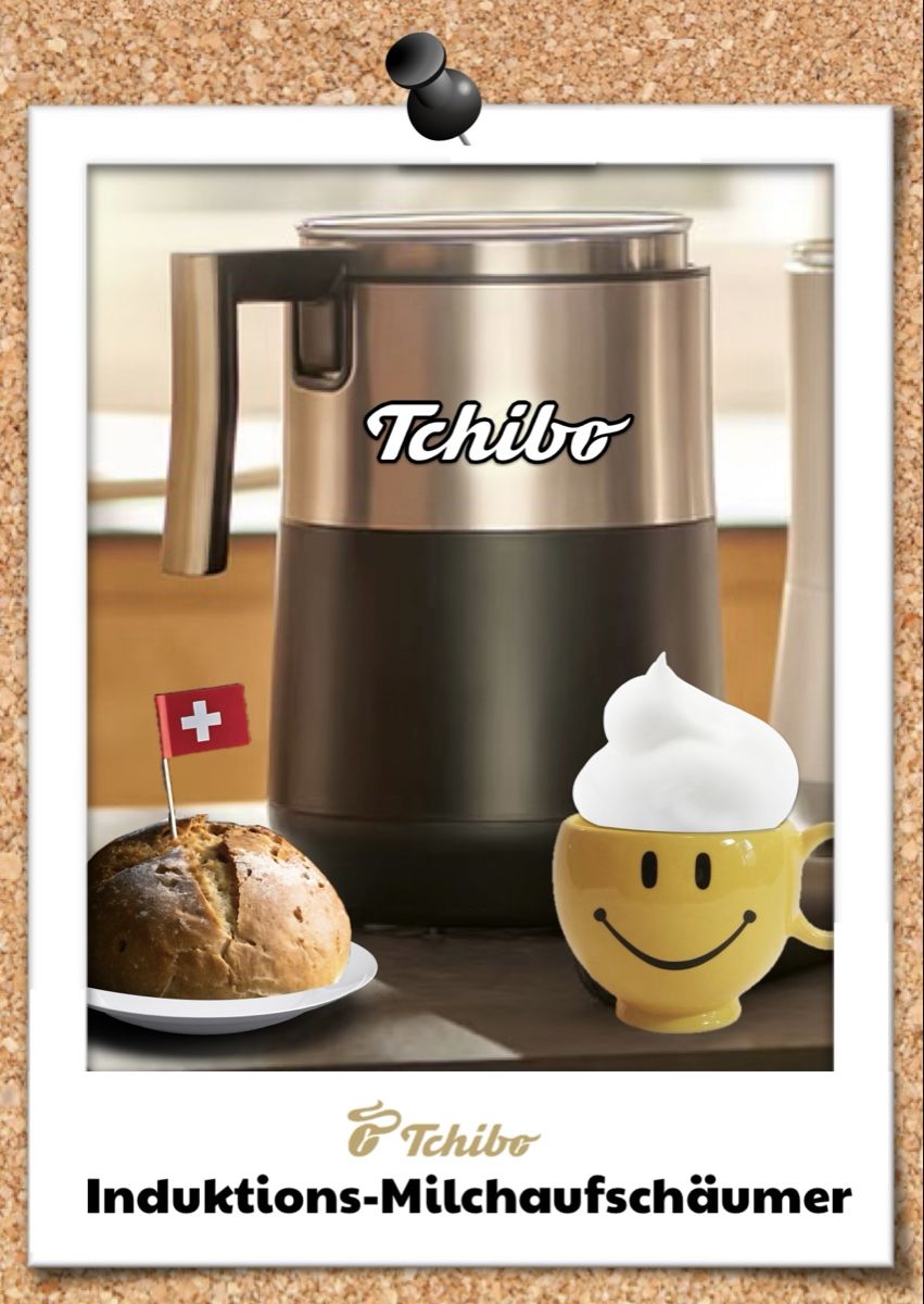 Tchibo Elettrodomestici da cucina: Milchschäumer Tchibo - Milchaufschäumer Induktion xxl-Schaum – Usato da Murten venduto da Anne.M