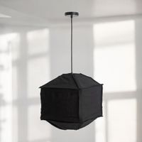 Boho Hängelampen Set Schwarz – 2 Gr. modern & cosy / Lampe