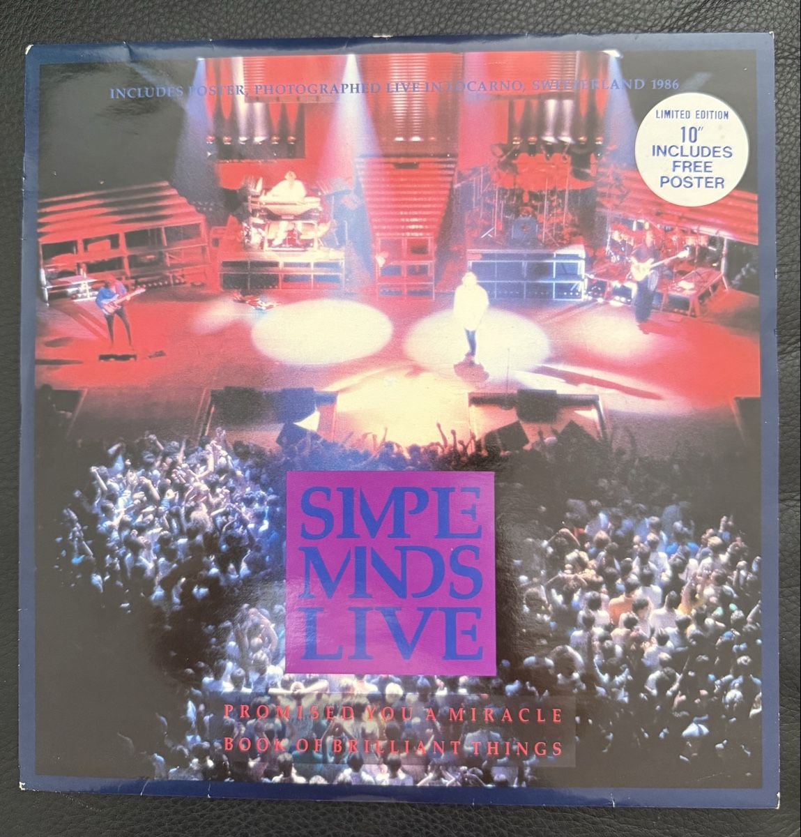 Dischi in vinile: Simple Minds Live 10" Promised You A Miracle Schallplatte – Usato da Goldach venduto da Messerguru