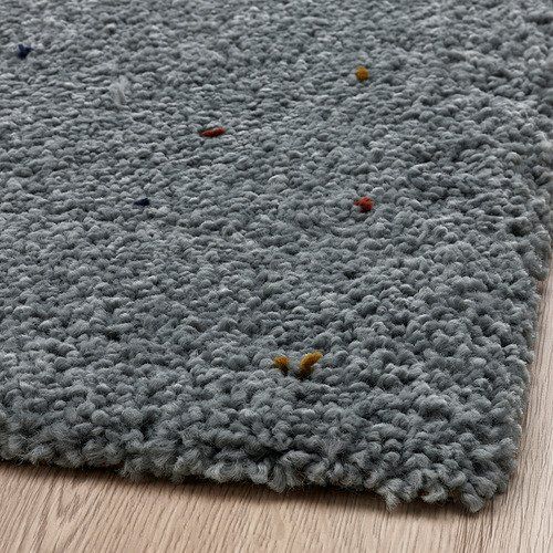 Ikea Tappeti: IKEA SPENTRUP Tepp lfl 160x230 hell grautürkis/Punkte – Nuovo e nell'imballaggio originale da Rothenburg venduto da IKEA_Rothenburg