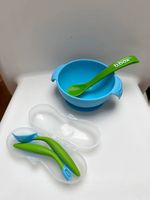 B.BOX Baby Schüssel und Besteck, teilweise neu