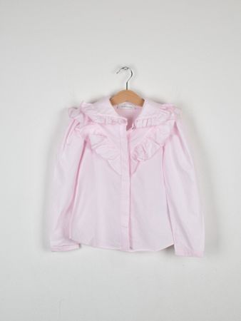 Monnalisa Bluse, rosa, Gr.116, neuwertig