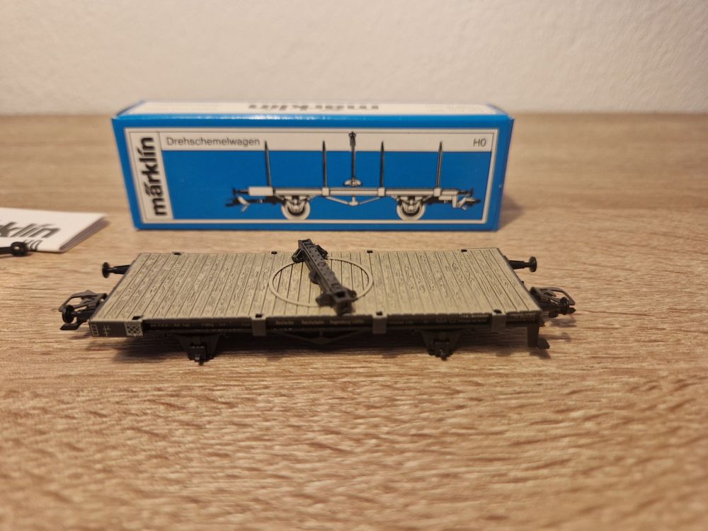 Märklin 4684 Drehschemelwagen H0 | Kaufen auf Ricardo