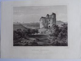 Schloss Habsburg Stahlstich Rohbock
