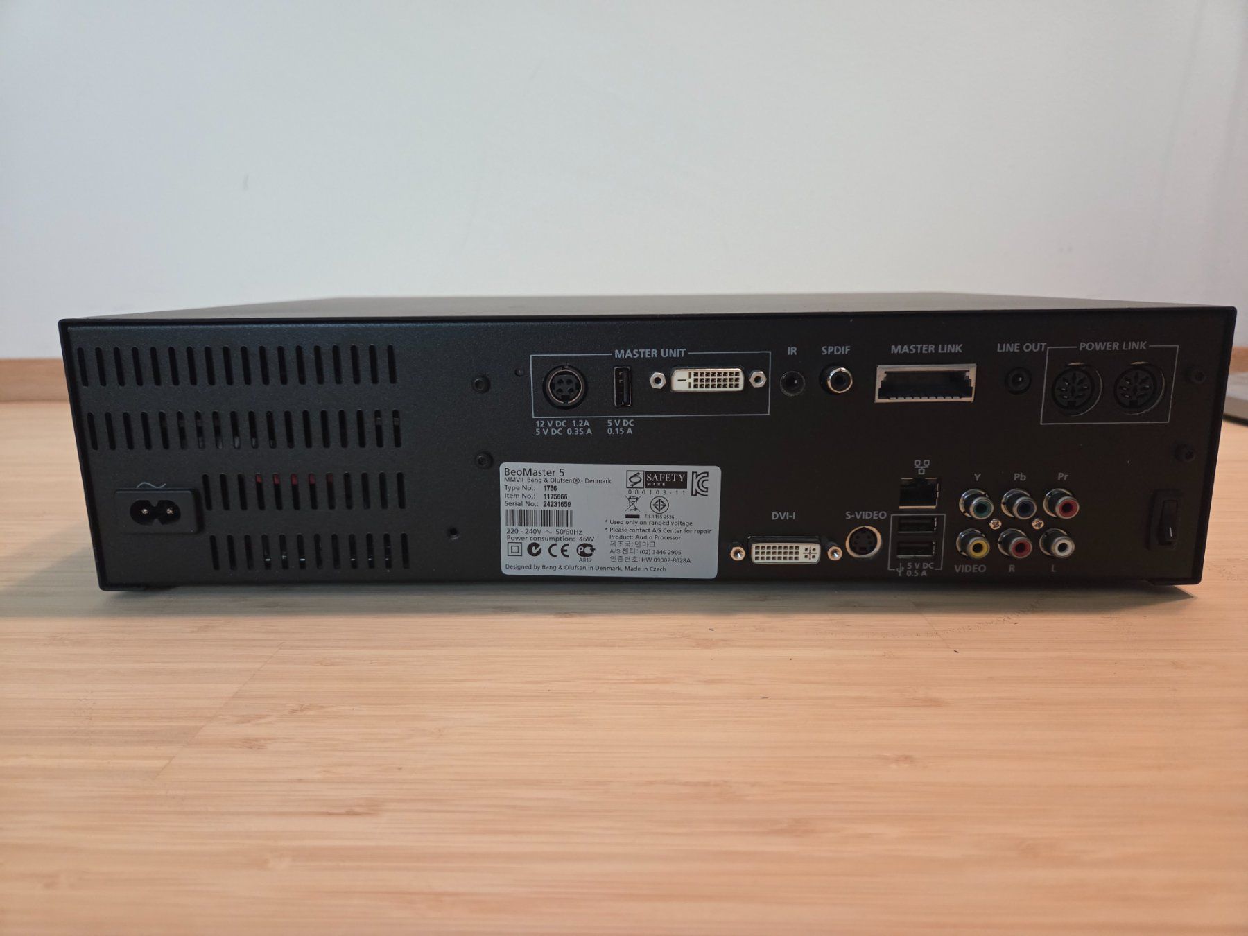 Bang & Olufsen Sistemi audio & multimediali: Bang & Olufsen BeoMaster 5 schwarz - gebraucht – Usato da Zürich venduto da pat_2frc 2