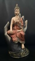 Buddhafigur Hand Sitzende Deko Figur