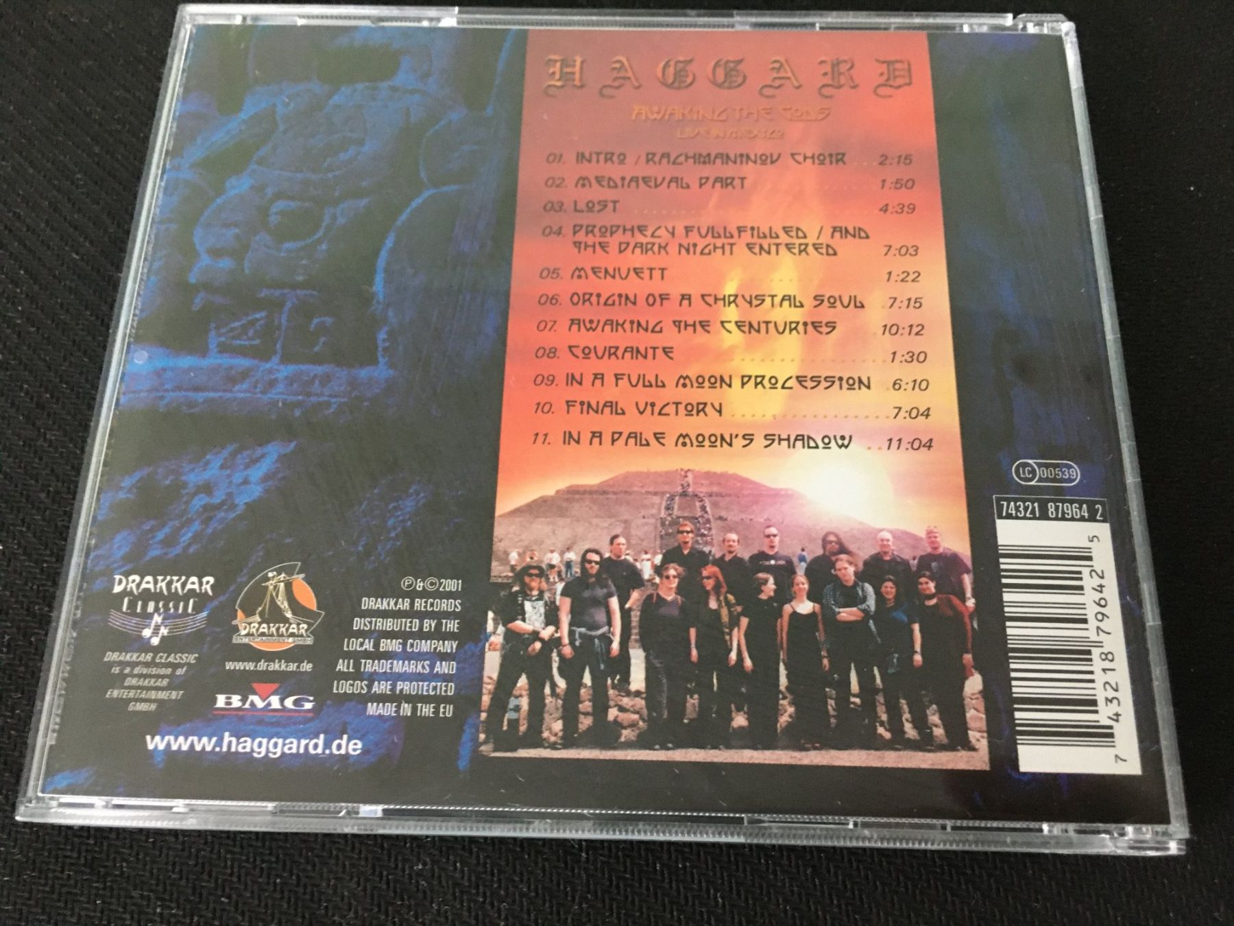 CD: Haggard - Awaking the gods - Live in Mexico -CD- – Usato da St.Gallen venduto da MedienJoe 2