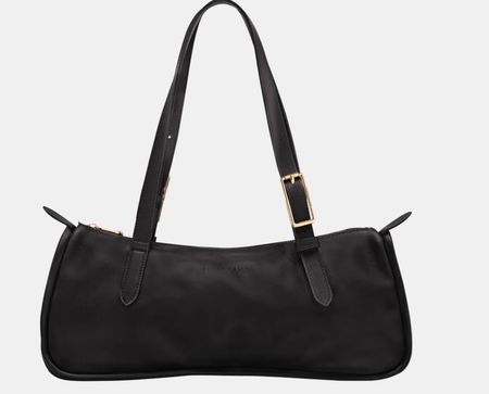Longchamp Tasche Looong L Schwarz/Gold