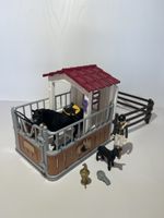 Schleich Pferdebox mit Pferd und Reiterin Set gebraucht