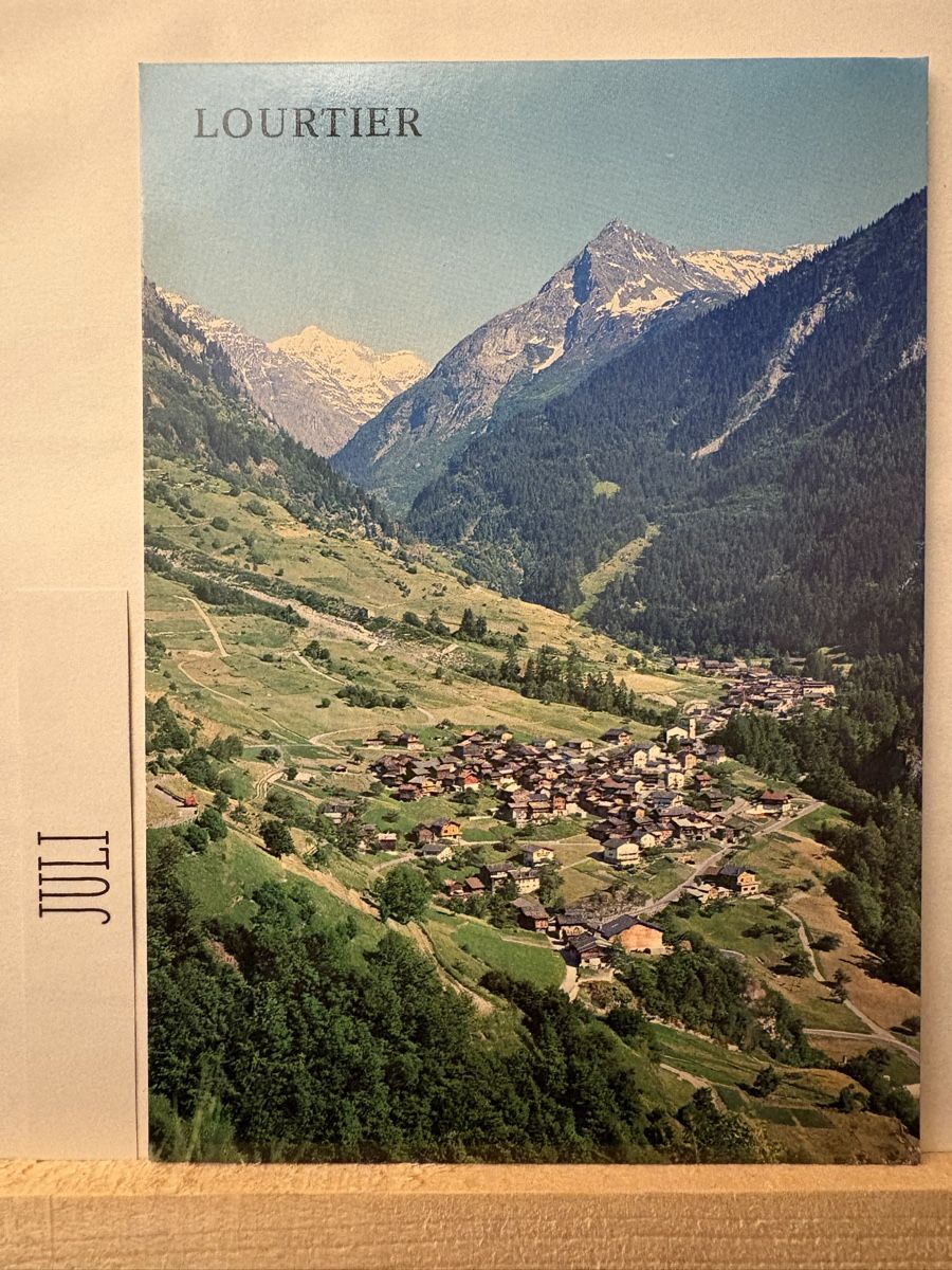 Cartes postales: AK von Lourtier – D'occasion à Rümlang par Kartenpost1