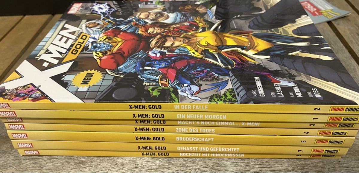 Comics: X Men Gold 1-7 Marvel 920 Seiten – Gebraucht aus Schleinikon von kar_8ww7 3