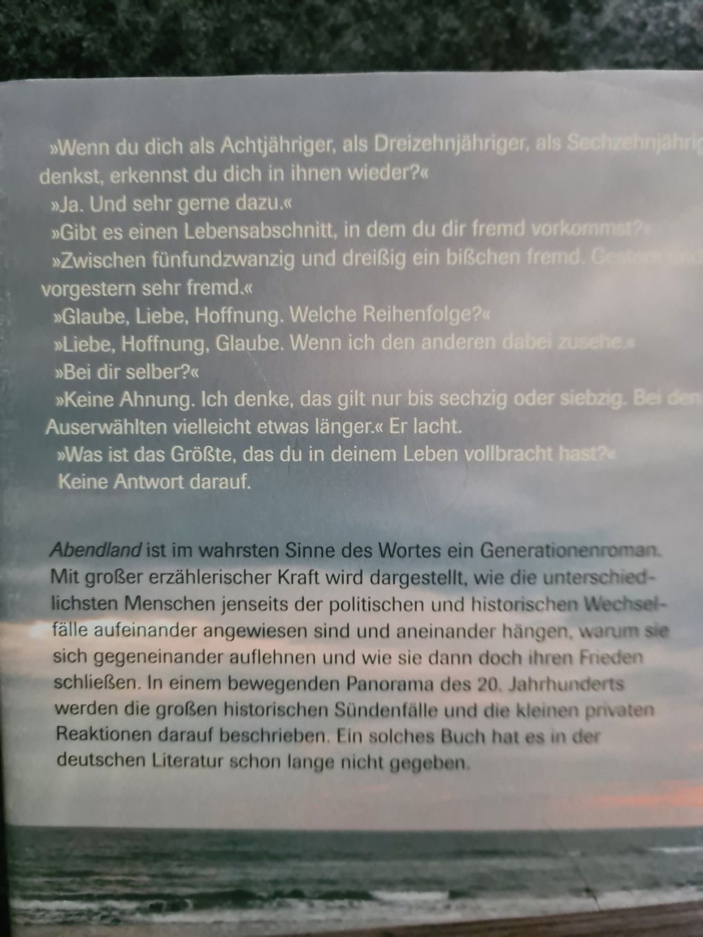 Libri: ABENDLAND von Michael Köhlmeier – Usato da Klosters venduto da Riva123 1