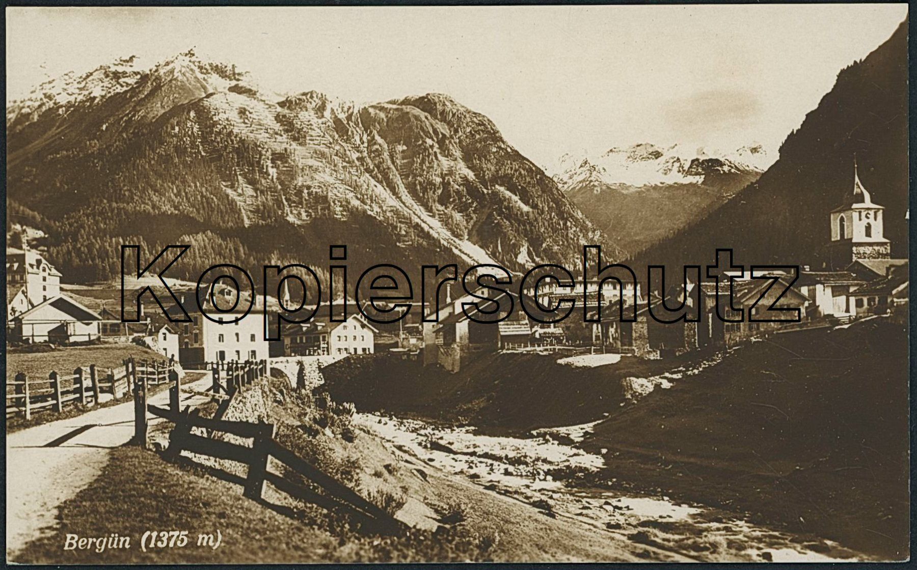 Cartoline postali: GR Bergün – Nuovo (secondo la descrizione) da Schindellegi venduto da leecollect
