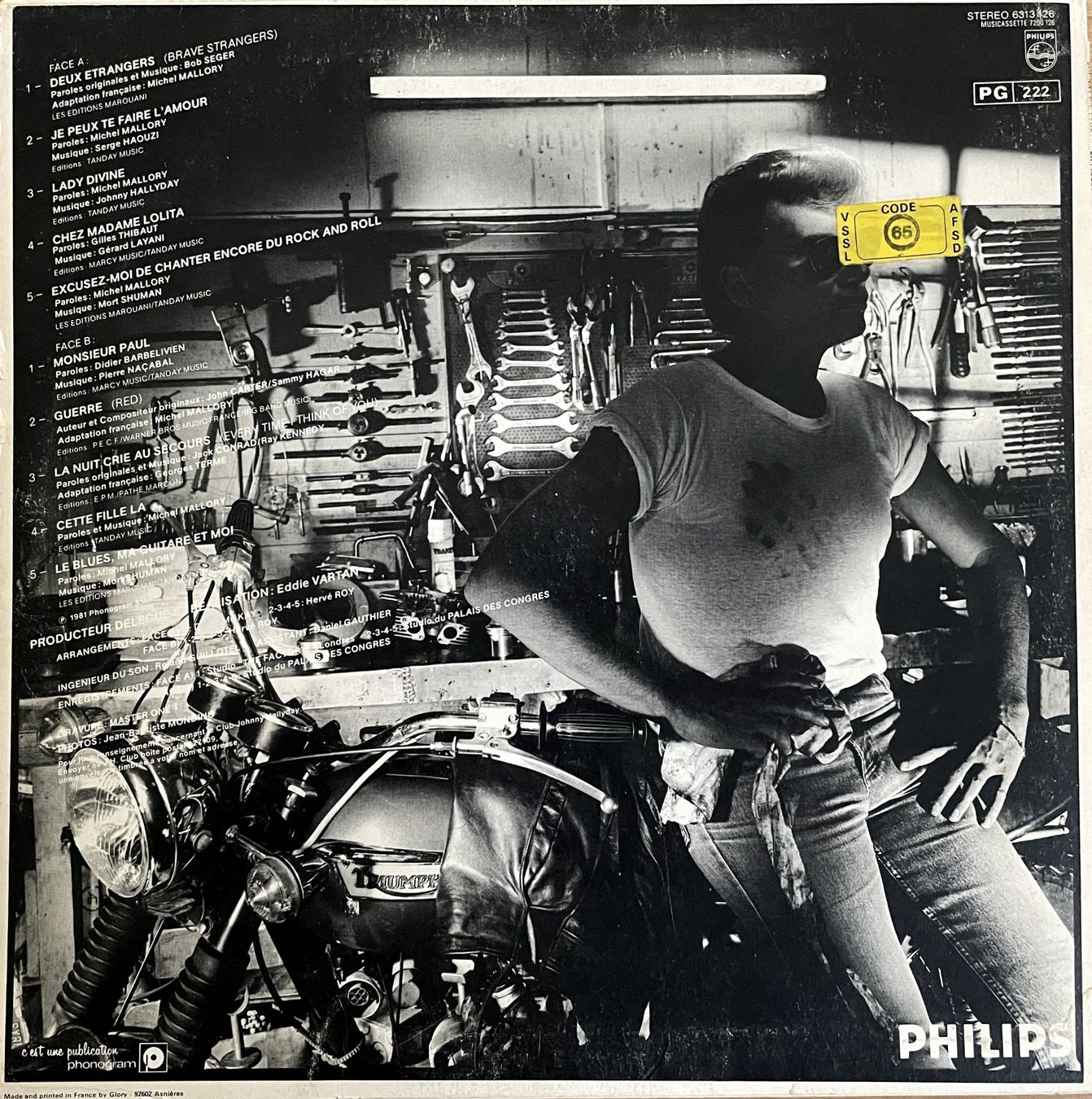 Schallplatten: Johnny Hallyday - En pièces détachées – Gebraucht aus Savagnier von Ne2065 1